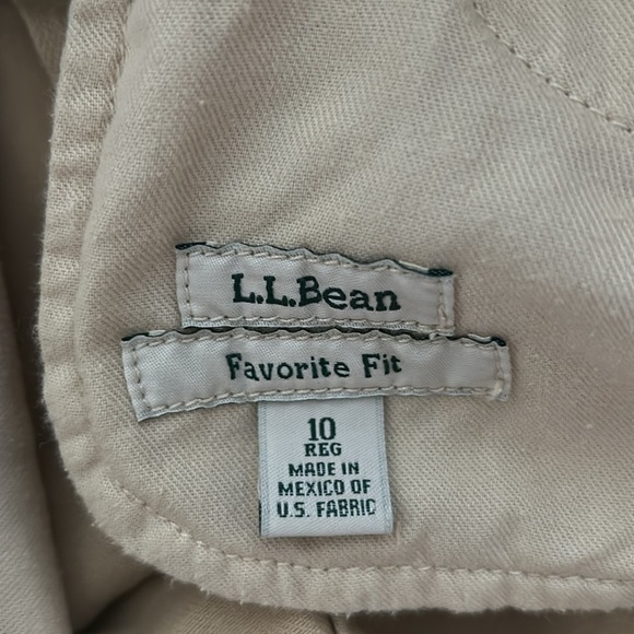 Cotton L.L. Bean Women's Cream JeansWomen's High-Rise Slim-Leg Ankle - Picture 5 of 10